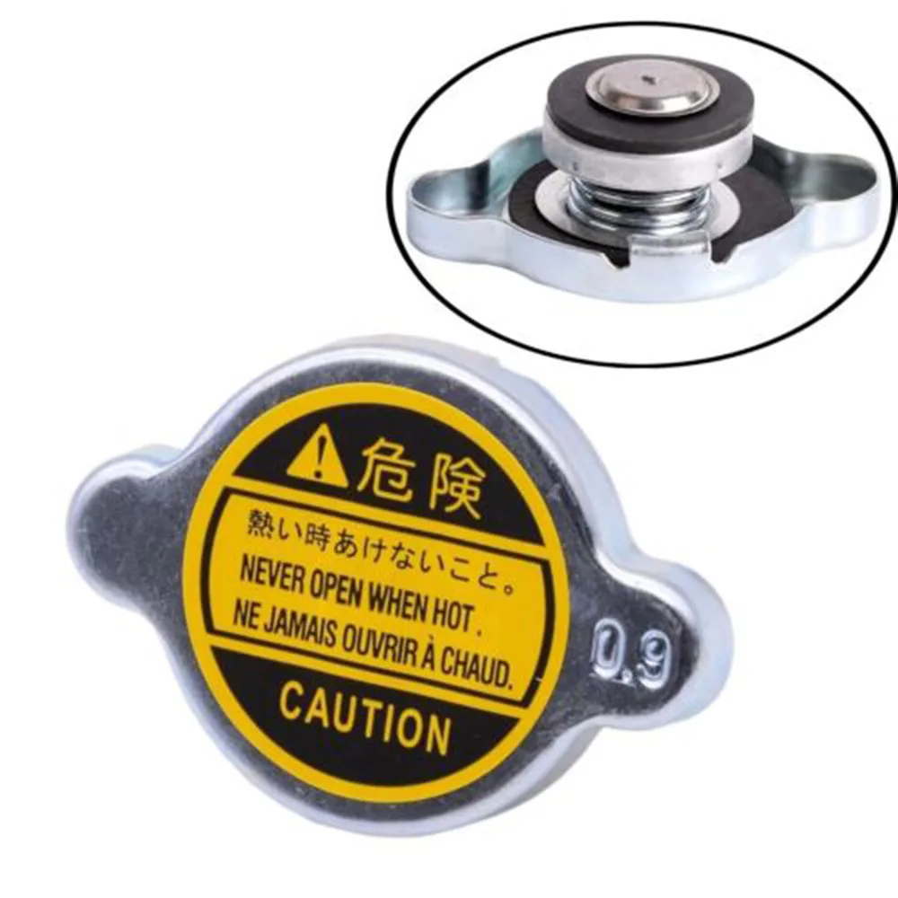 Car Radiator Cap Radiator Coolant Tank Cap Car Radiator Water Tank Cover 1PC 0.9Bar Car Sealing Coolant Radiator Cap For Honda Toyota Mazda Mitsubishi Hyundai Kia Subaru Suzuki 1640163010 1640150021