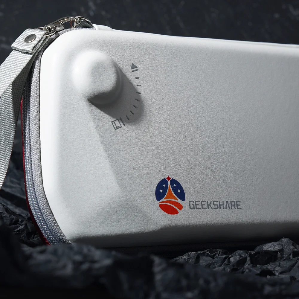 Geekshare Carrying Case for ROG Ally,Drop-proof Waterproof White Starry Sky Bag Hardshell Gaming Cases Accessories Cases 4