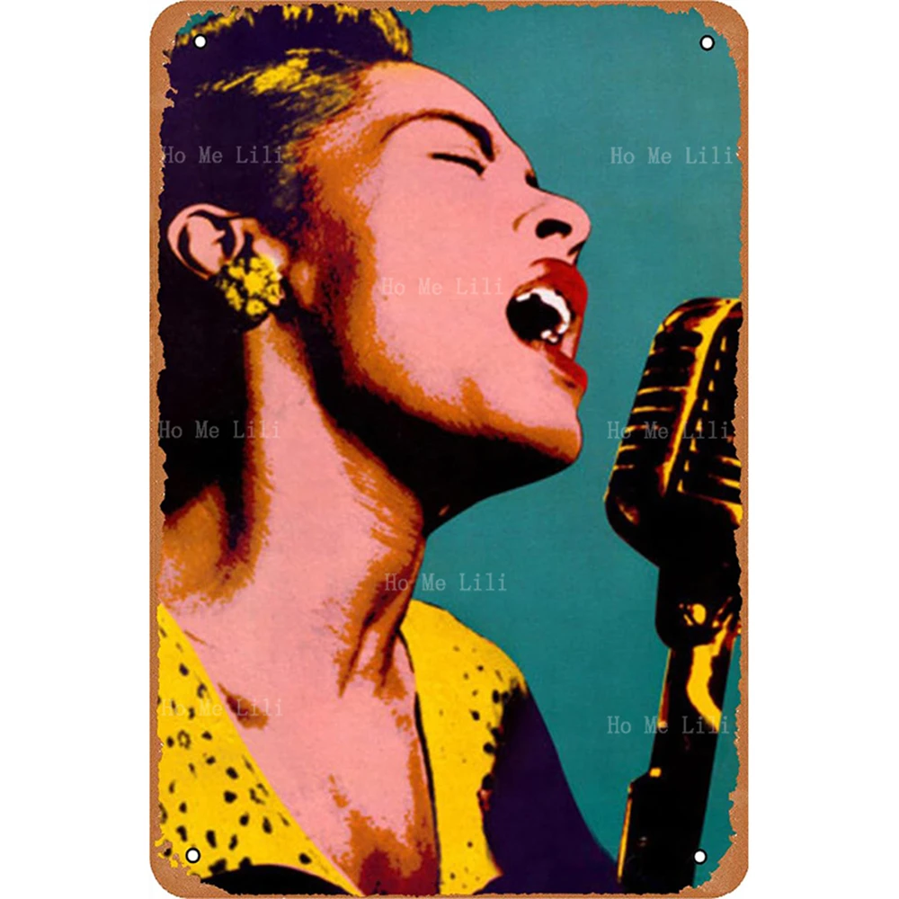 

Праздничный постер Billie в винтажном стиле, металлический знак для украшения стен