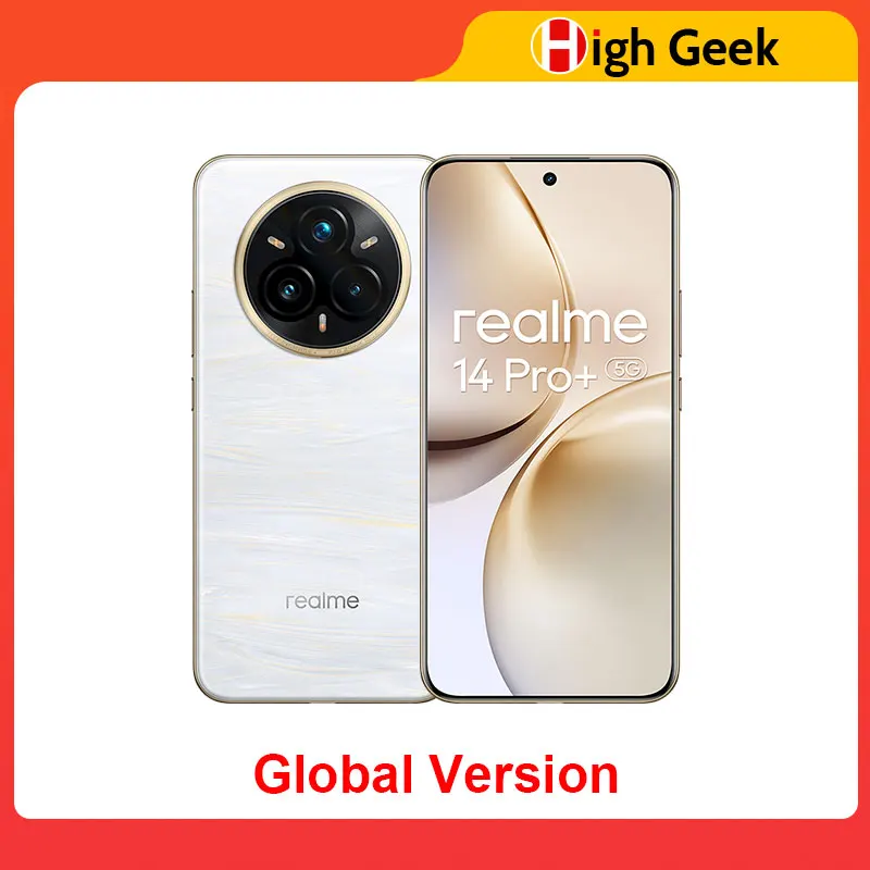 Global Version realme 14 Pro Plus 5G Smartphone Sony 3X Periscope