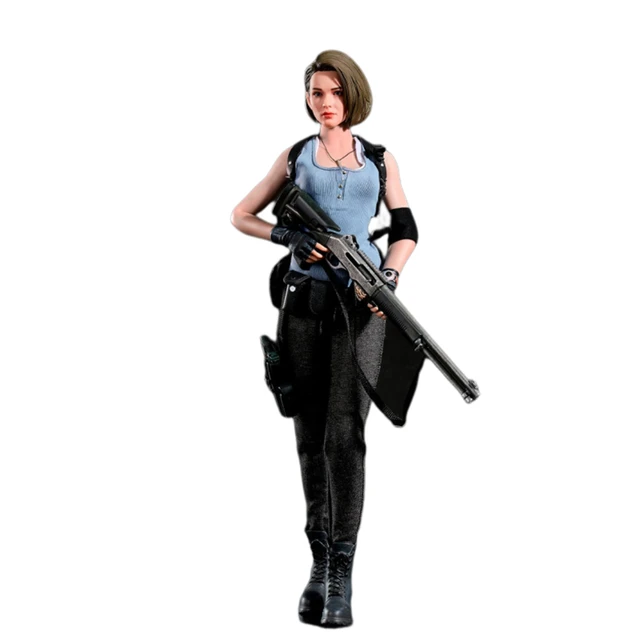 Hot Heart FD009C 1/6 Resident Evil Jill Valentine 2.0 Female Figure W/ 2  Heads