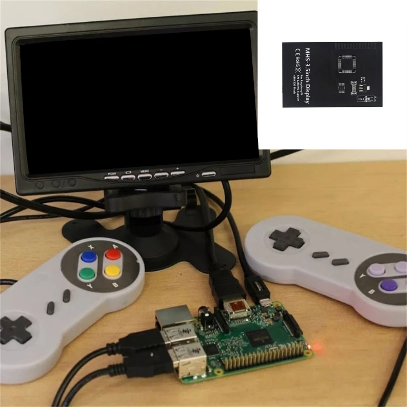 

3,5-дюймовый 3,5-дюймовый MHS для RaspberryPi цветной TFT ЖК-дисплей модуль сенсорных экранов 320x480 SPI ILI9486 привод 125 МГц