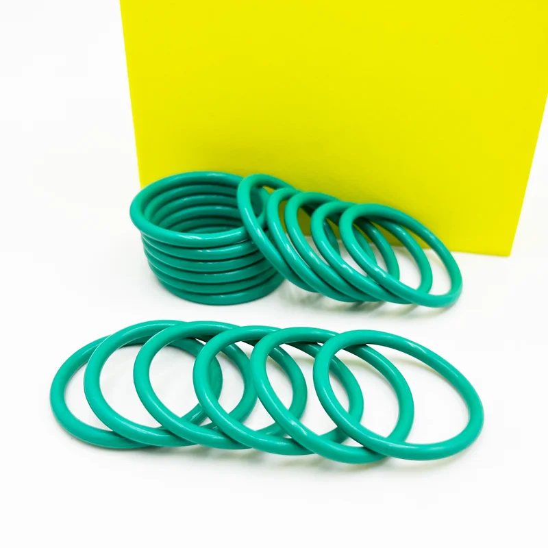 FKM Fluorine Oxygen O-ring Sealing Ring O Ring Green CS 1mm~3.1mm Oil-resistant High-temperature Corrosion Fluororubber Seal Kit o ring seal set,rubber seal ring