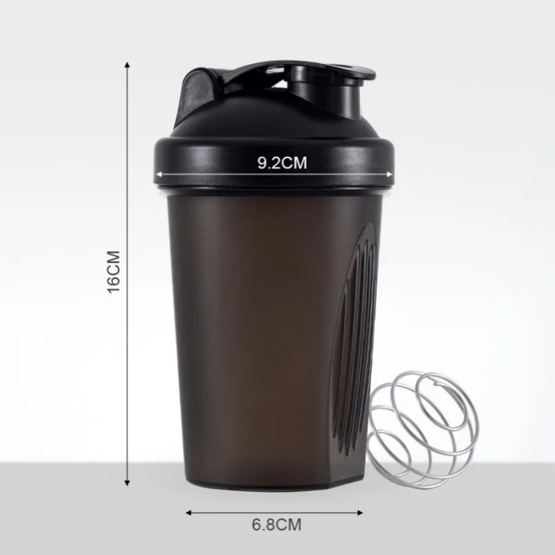 Shaker Bottle Sport Water Cups Whey Protein Powder Mixer Fitness Gym Outdoor Portable Plastic Drink