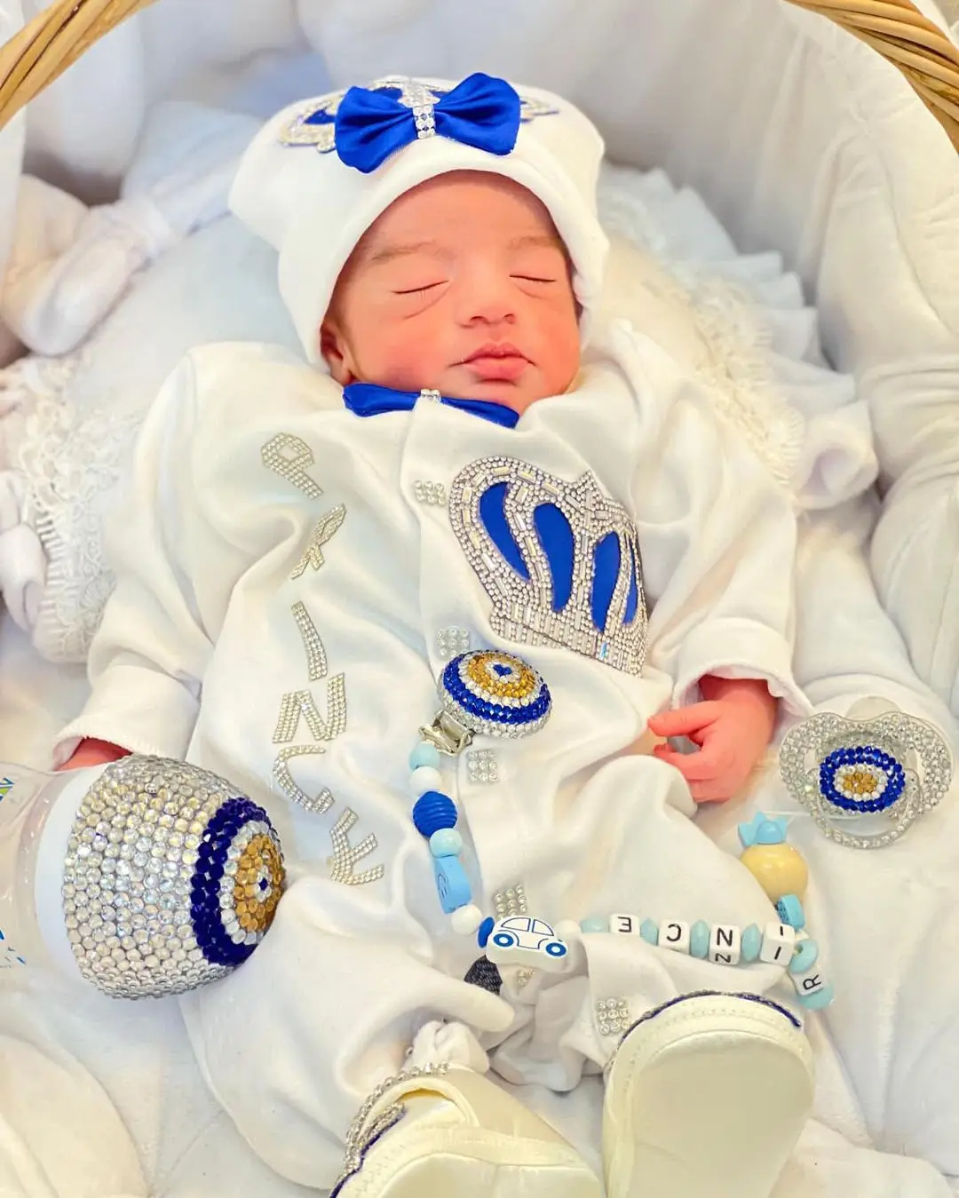 Onesie 소녀 크라운 보라색 홈 옷 Layette 보석 세트 세례 나를 집으로 가져 가라 복장 베이비 샤워 선물 선물