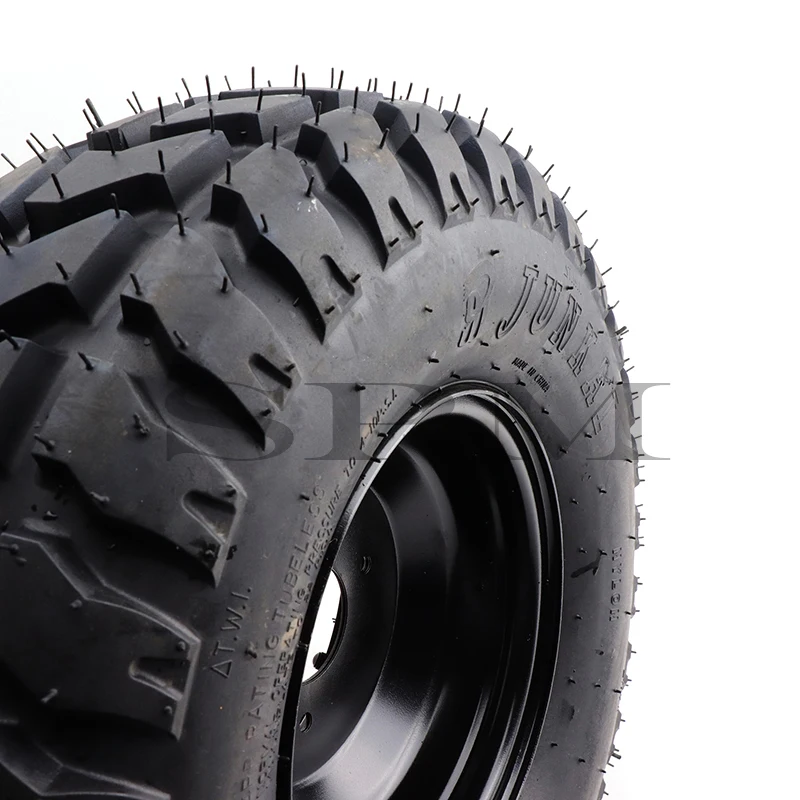 8 inch vacuum Off-road wheel 18x7.00-8 Tubeless tire For ATV Buggy golf cart Sightseeing Car grass snow Quad Dirt Bike parts