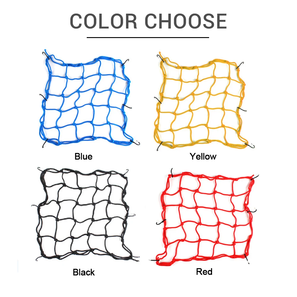 Motorcycle Luggage Net Motorcycle Luggage Net 6 Hooks Luggages Net Bike Hold Down Mesh Web