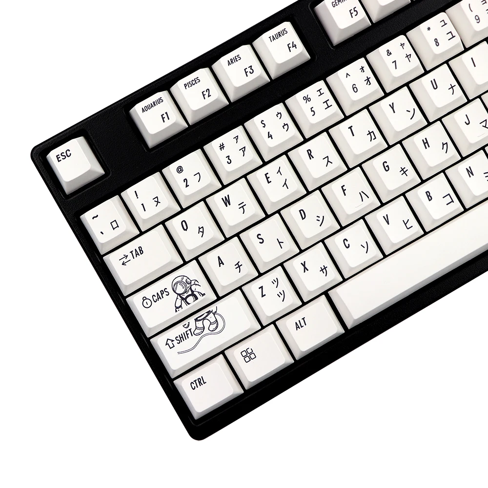 para jogos, PBT Dye Sublimation Keycap para