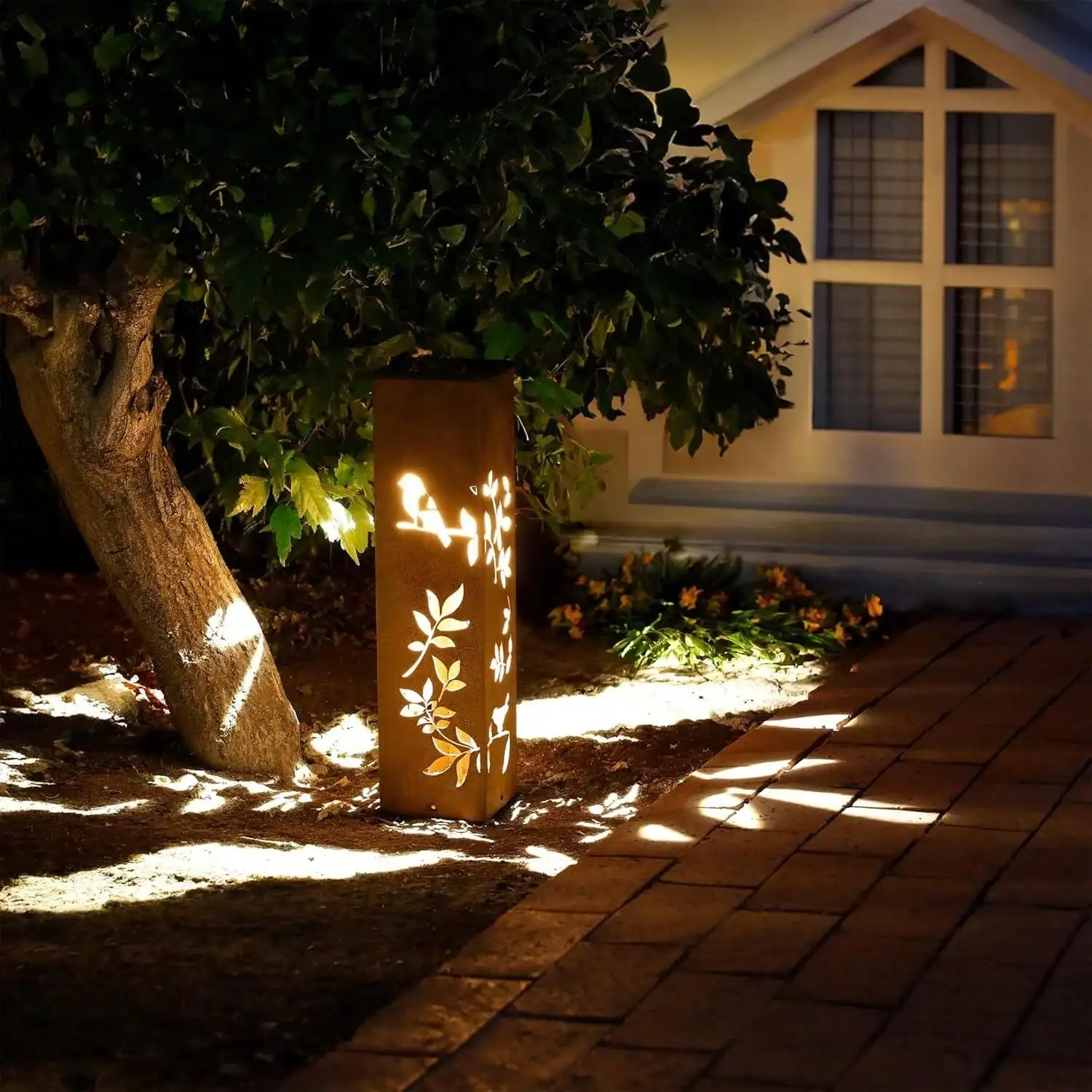 Vintage Fairy Garden Columns 2