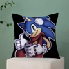 Anime Pillow Cover S-Sonic the HedgehogS Pillow Covers Decorative Decorative Pillows for Sofa Cushion Cover 45x45cm Pillowcase 1