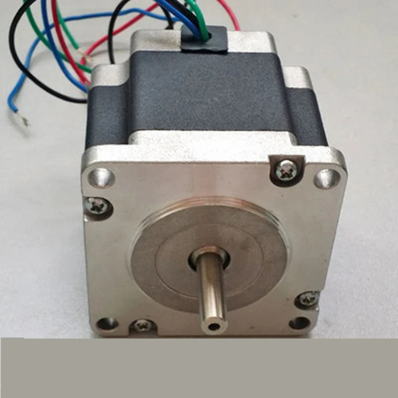 CNC 기계용 Nema24 스텝퍼 모터, 2 상 4 와이어, 76mm, 2.2N.m(306oz-in), 1.8 도 4A 샤프트, 8mm 프레임, 60mm