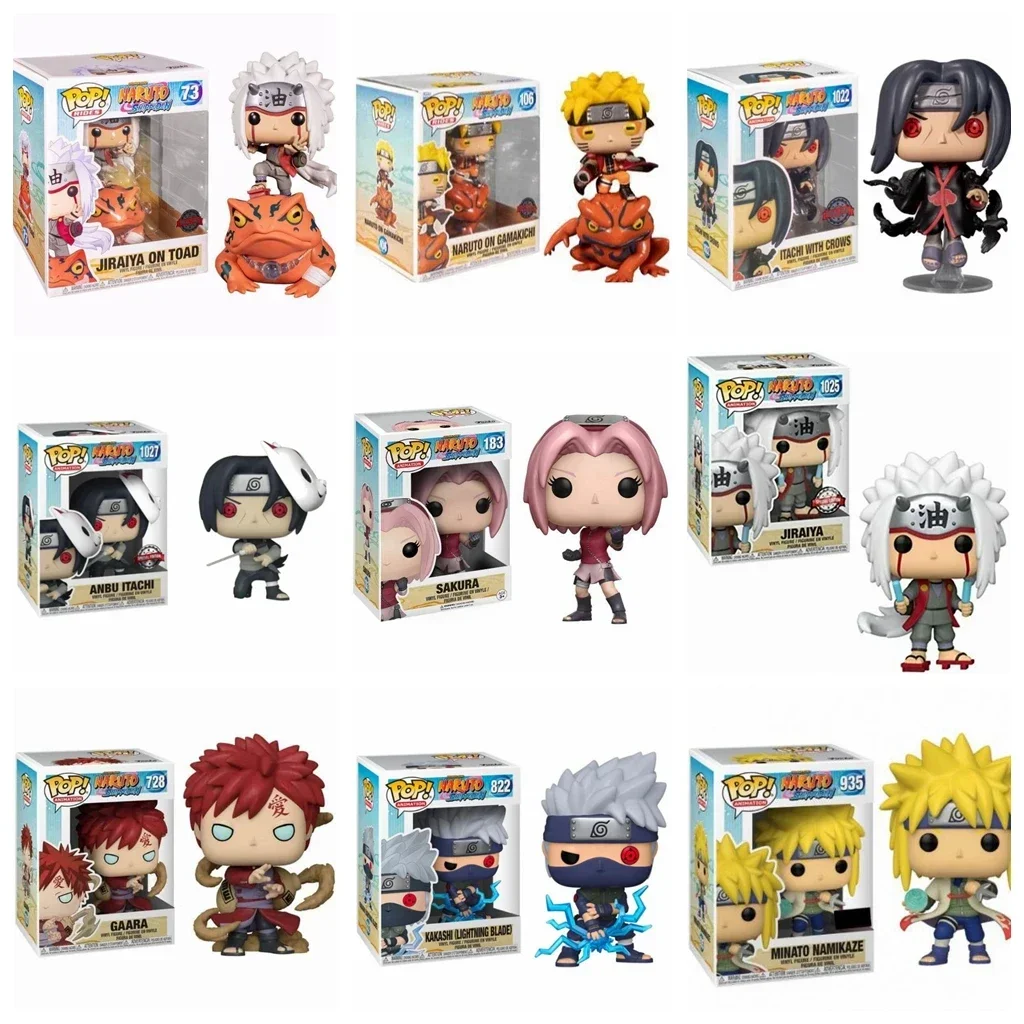 thumbnail image 1 of NARUTO UZUMAKI 823 KAKASHI Itachi Sasuke Curse Mark Kyuubi TOBI MADARA REANIMATION Colección de estilo completo Modelo Figura de acción de juguete, 1 of 5