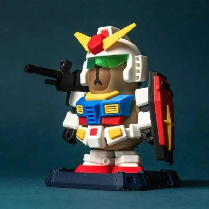 Creatief Nieuwe Cartoon Capibala Magnetic Mecha Armor Fun Doll Handgemaakte Spel Rond Het Special Decoration Decorative Toy Echt