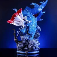 ⁦مجسم أنمي ناروتو هاتاكي كاكاشي النينجا الناسخ 23 سم | Naruto Shippuden Hatake Kakashi 23cm⁩ - الصورة ⁦2⁩