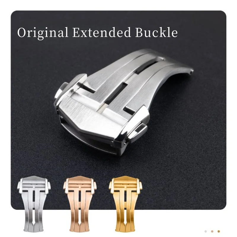 Omega Seamaster High-Quality Curved End 20mm FKM Rubber Watch Band with Original Extended Buckle