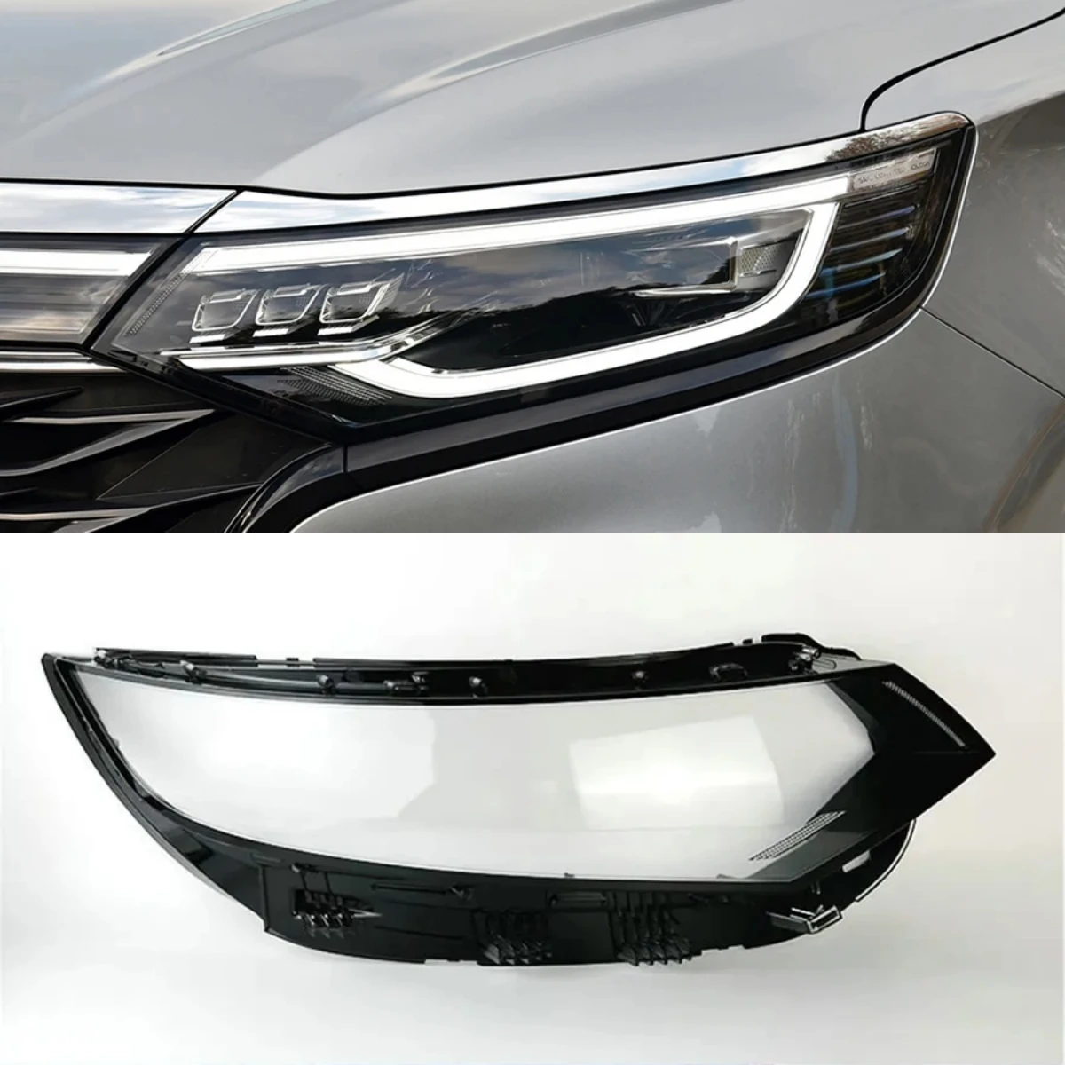 

Прозрачная накладка на фару Roewe I MAX8, замена оригинального абажура из плексигласа 2021 2022