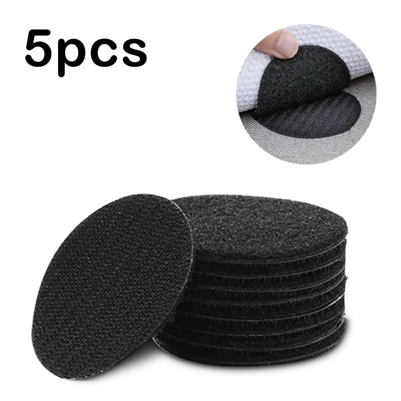 5-30 Pairs Self Adhesive Fastener Dots Stickers Adhesive Hook Loop Tape  Black White Strong Stickers for Sofa Mat Carpet Mat Pads