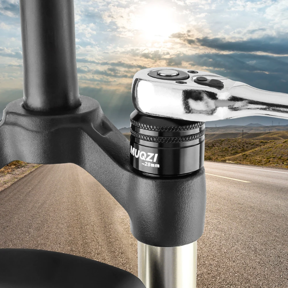 Aluminum Alloy Bike Fork Topcap Socket Tool for Cycling