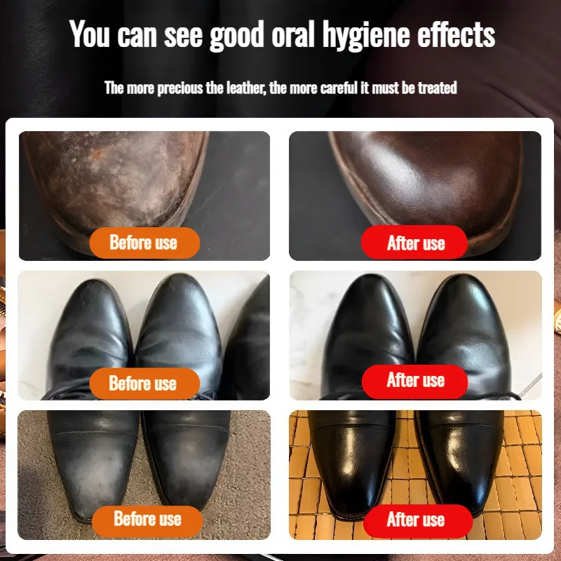 Brown Liquid Shoe Oil Black Colorless Shoe Polish Genuine