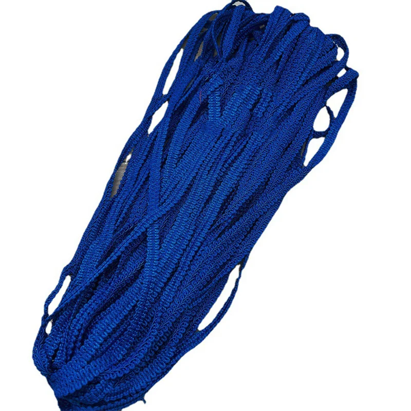 2/4yards 12mm Polyester Lace Trimming Ribbon Centipede Braided Curve Lace Sewing Clothes DIY Craft Wedding Accessories