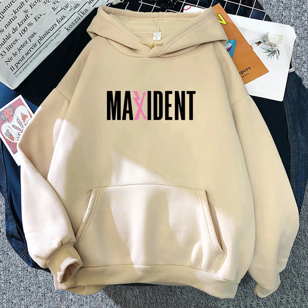 

Hot Stray Kids MAXIDENT Hoodie Winter Warm Women Hoodies Spring/Autumn Sweatshirt Vintage for Christmas Gifts Harajuku Sudaderas