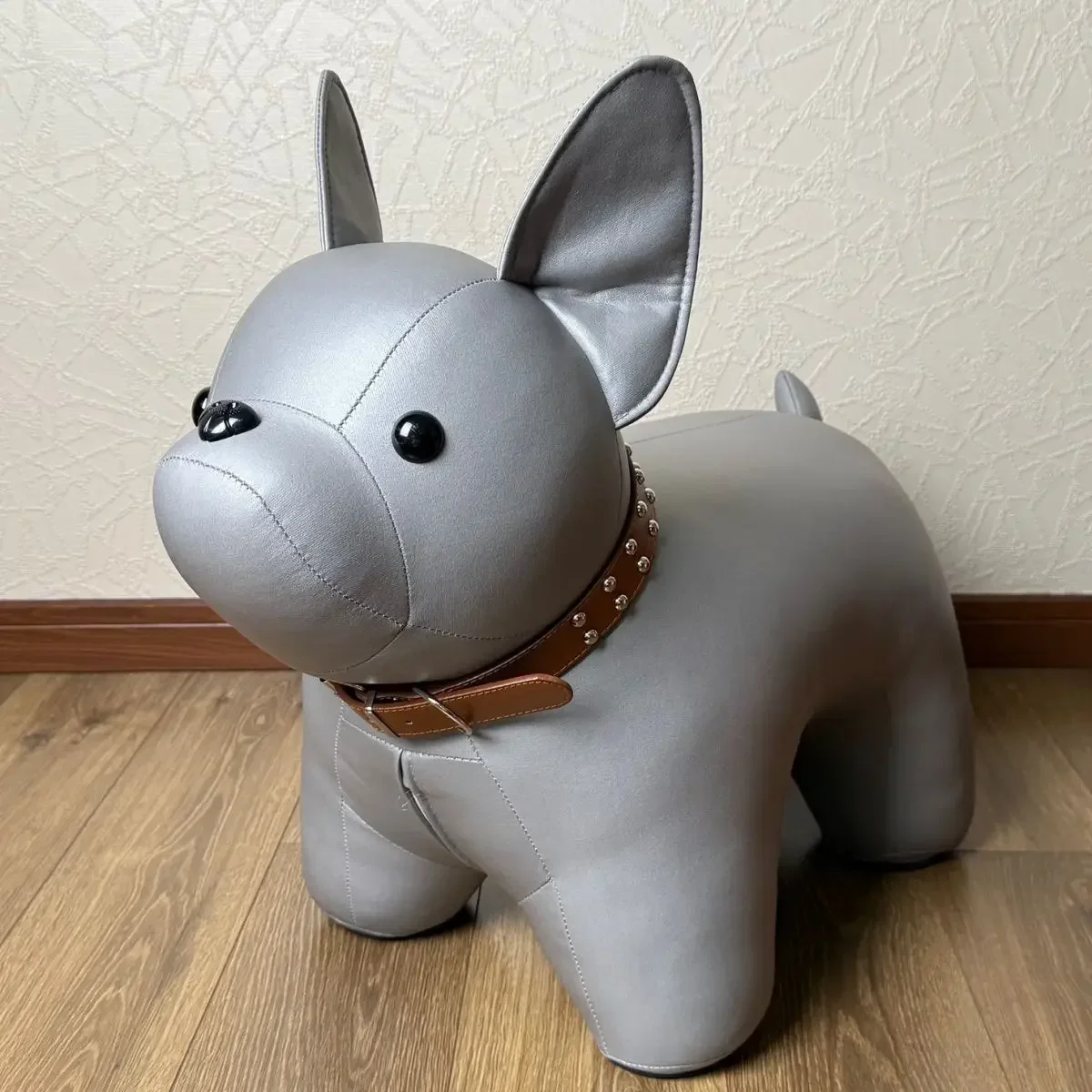 Dog Shoe Bench Home Entrance and Living Room Animal Themed Seat Cute Animated Children Stool Portable Portable Stool Stool Chair