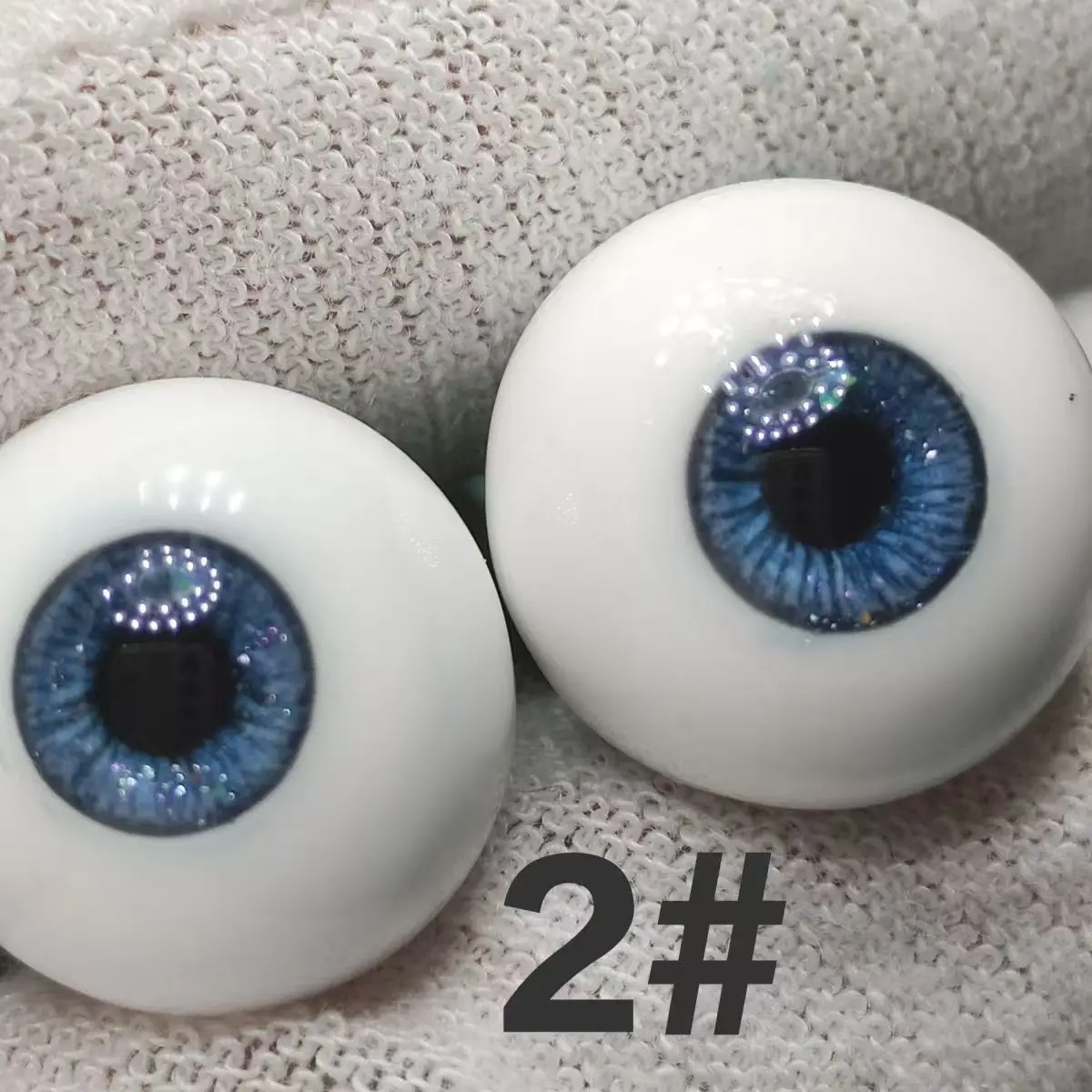 Lot De 18 Paires D'yeux De Poupée – 15 Balanciers En Plomb + Divers, Verre, France