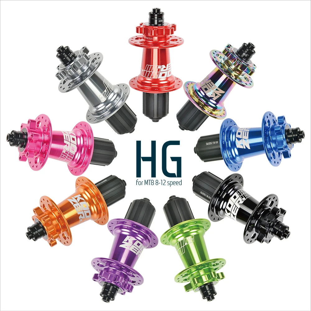 Koozer XM490pro Rear MTB Bicycle Hub 5x135 QR 10x135mm TA 12x142 THRU