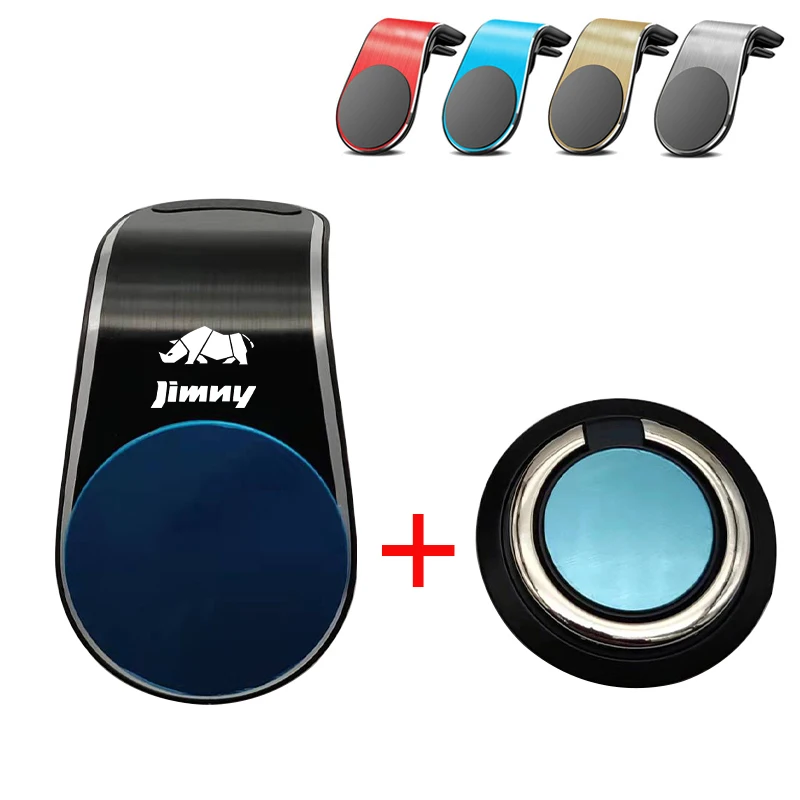 Фото Магнитный автомобильный держатель JKHNN для Suzuki Rhino JIMNY JA11 JB31 JB33 JB43 JB23 JB64 JB74 клипса для вентиляционного отверстия поставляется с мини-держателем №2
