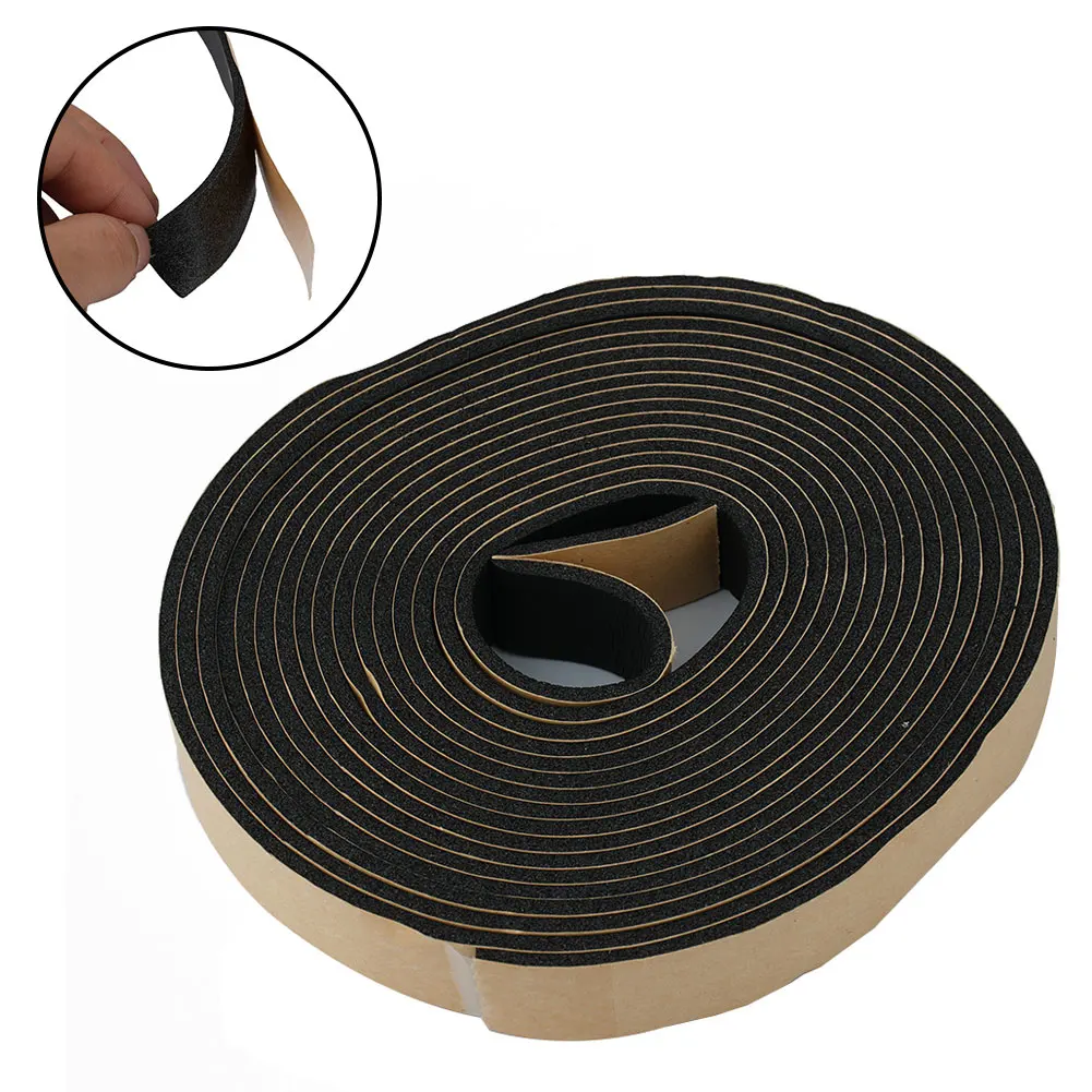 

Durable Sealing Strip Foam Weatherstrip Rain Visor 20mm*5m*3mm Accessories High Quality Waterproof With M Double-Sided Tape