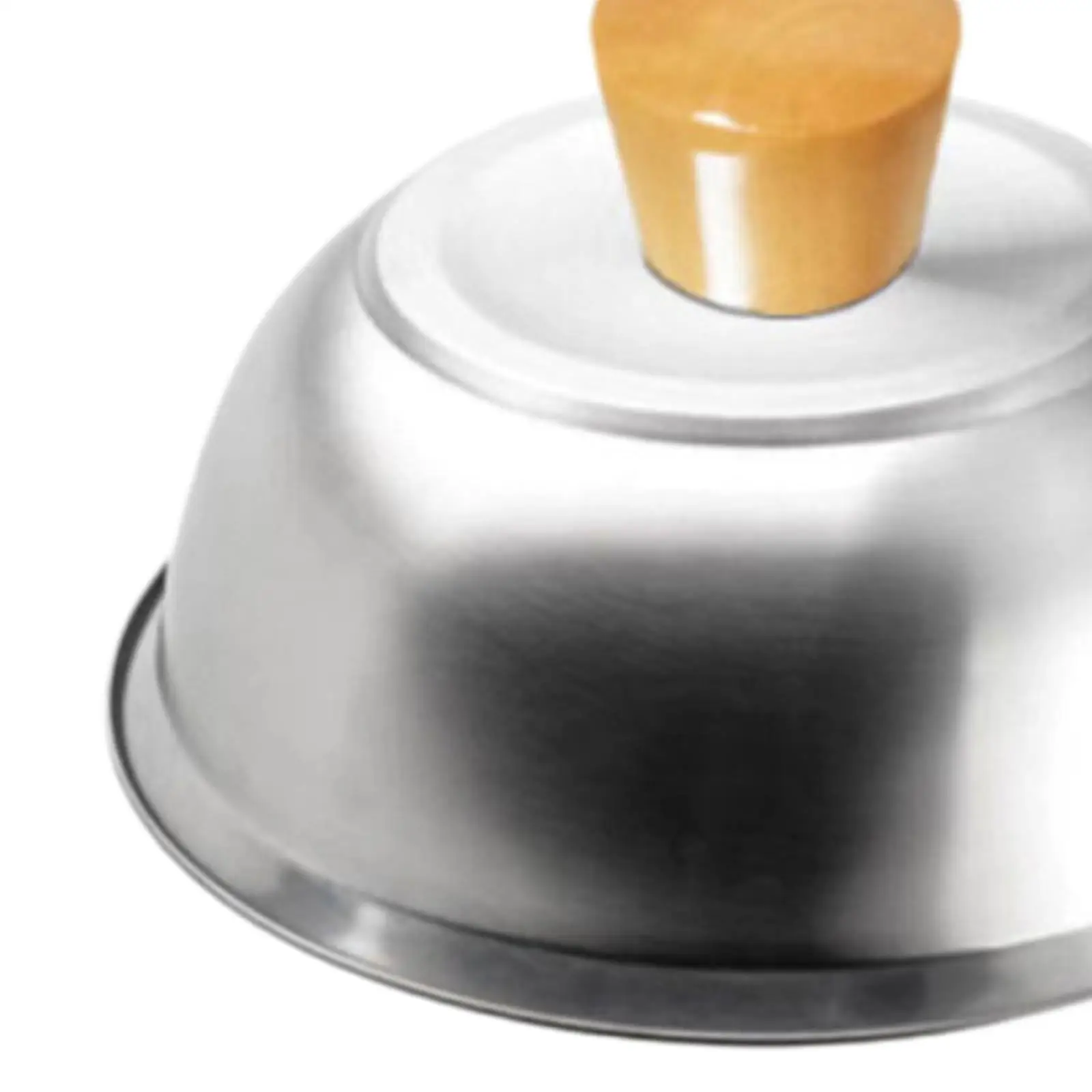 Stainless Steel Burger Cover Grill Dome Cover Round Pot Lids For Cookware Kitchen Burgers Barbecue Steaks cookware accessories