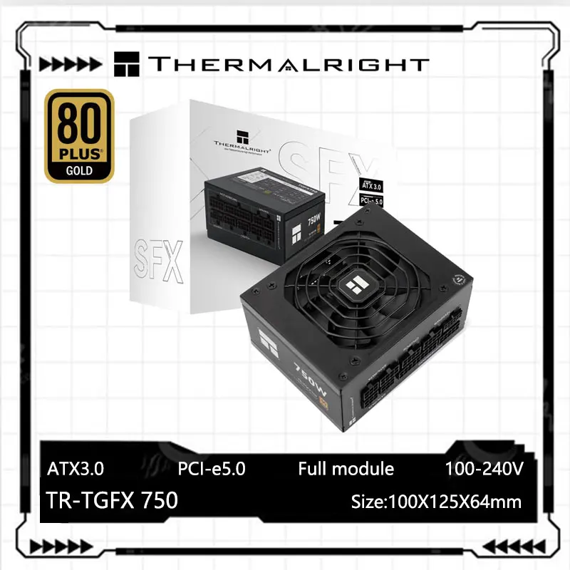 Thermalright TR-TGFX750 SFX gold medal full module computer case