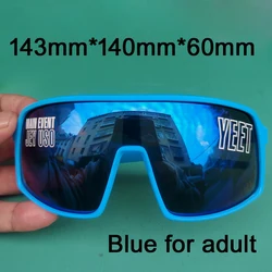 Blue YEET Jey Uso Sports Sunglasses - Exclusive Main Event Shades (JEY Blue)