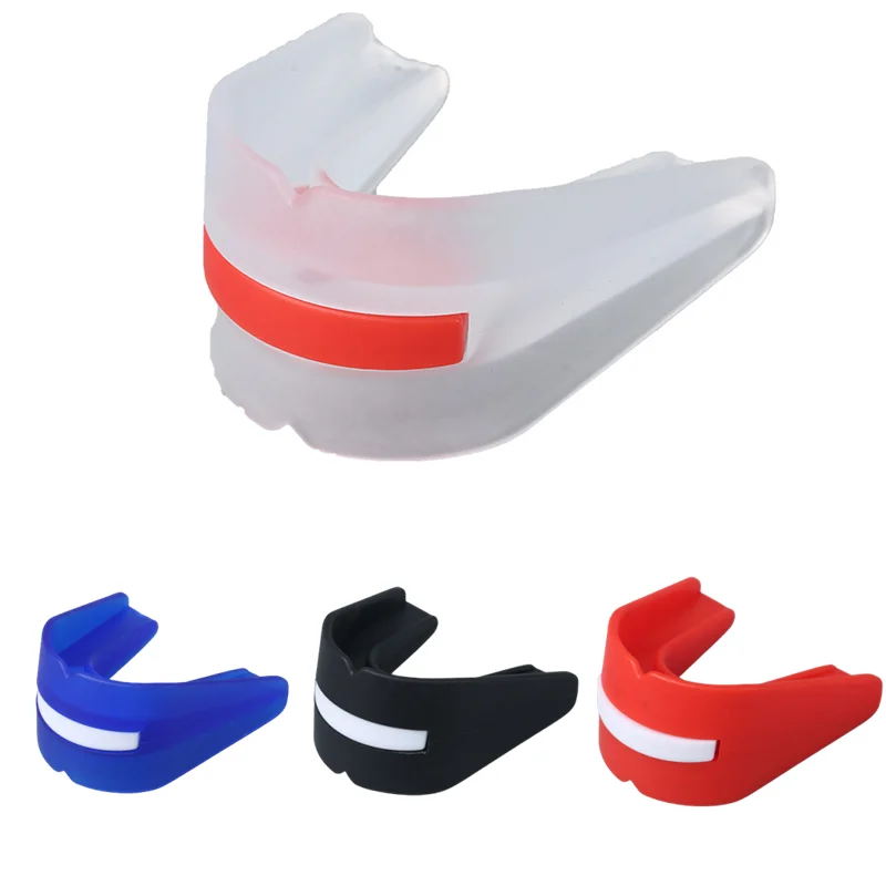 1 Pcs Double-Sided Sport Mouthguard Adults Teeth Mouth Guard for MMA Taekwondo Boxing Football Basketball Hockey Teeth Protector