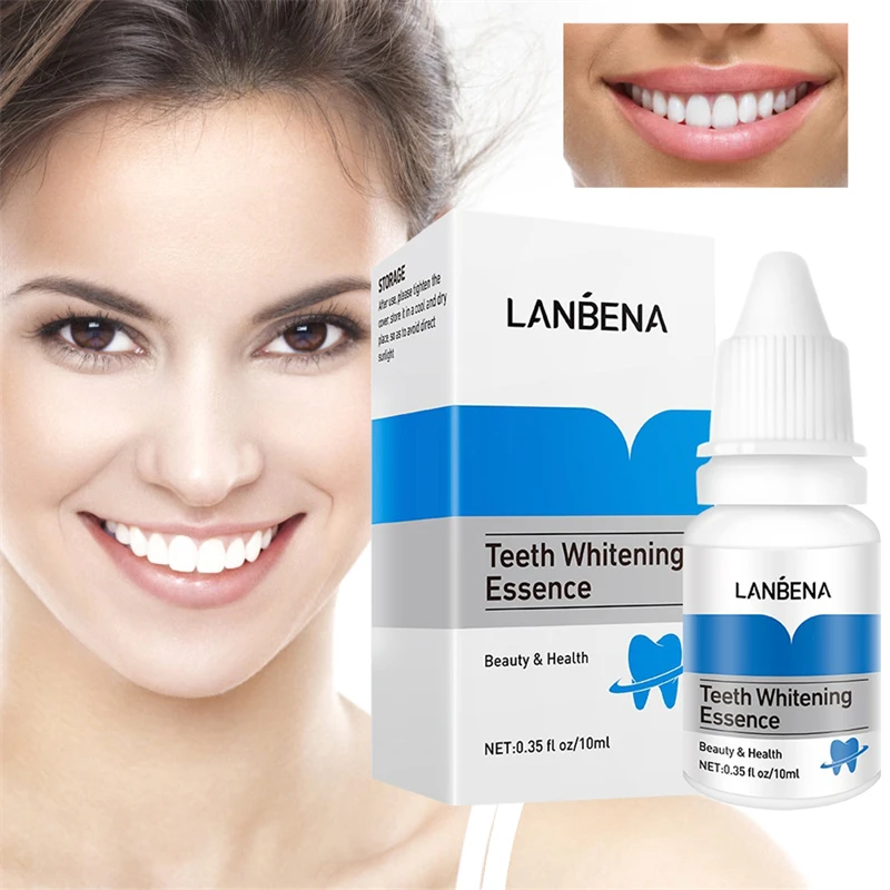LANBENA تبييض الأسنان جوهر التنفس الطازج معجون الأ...