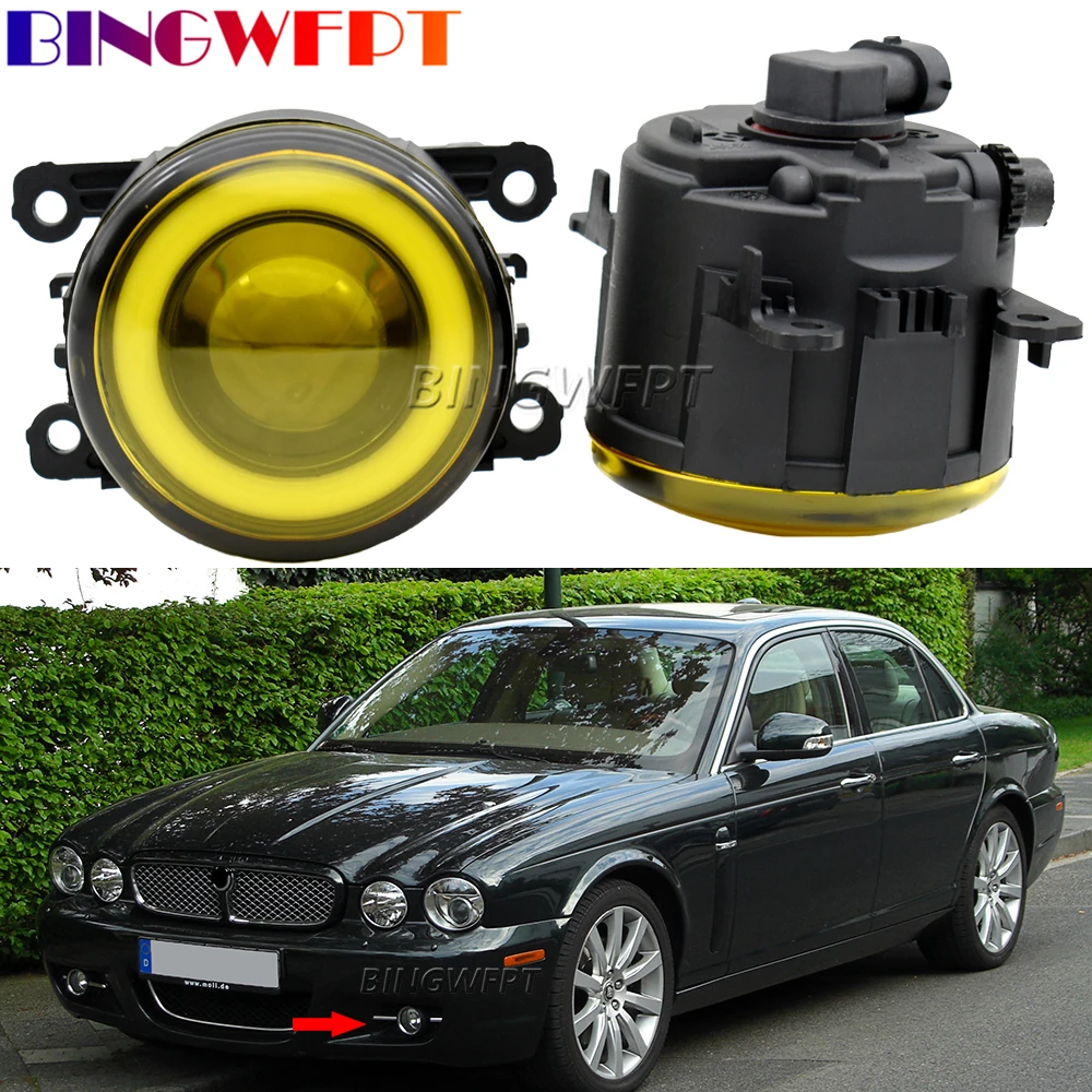 2PCS For Jaguar XJ X358 XJR S Type X200 XK X150 Car Led Fog Lights