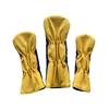Golf Wood Head Cover Blue Europe Star Golf Fairway Woods Fw UT Set Protection Golf Clubs Accessories Golf Driver Headcover 2