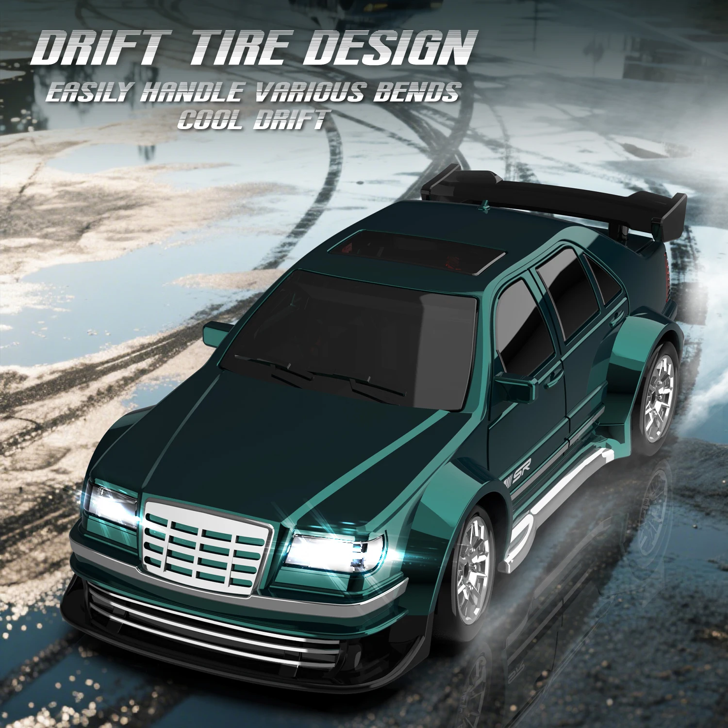Voiture RC Gyroscope 4WD 20km/h - Dérive & Stabilité - FQD19