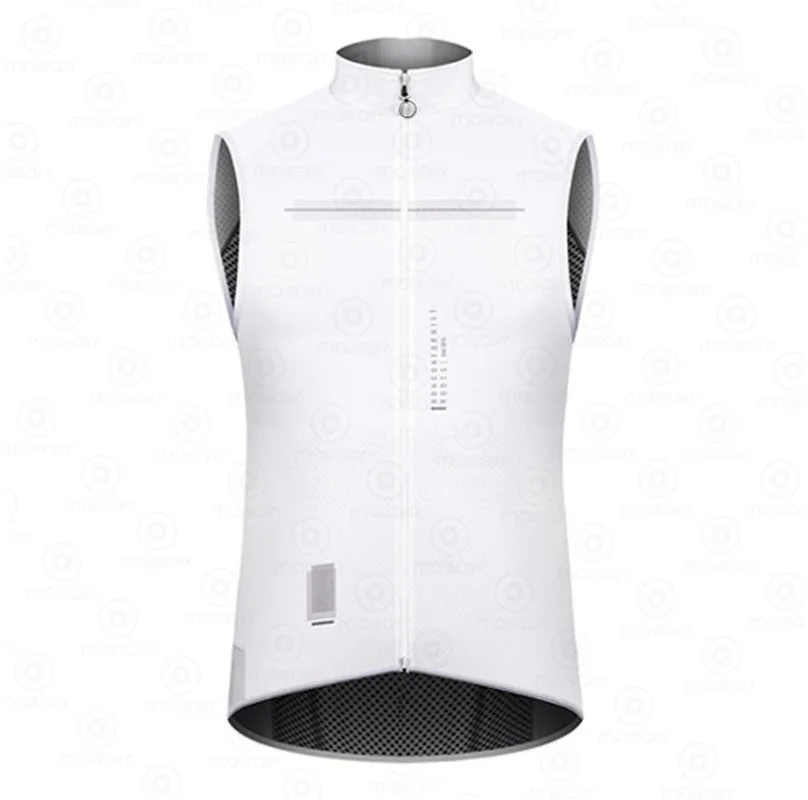 

2022 Unisex high quality White cycling jersey sleeveless MTB windof breathable vests Quick dry bicycle wind vest Cycling vest