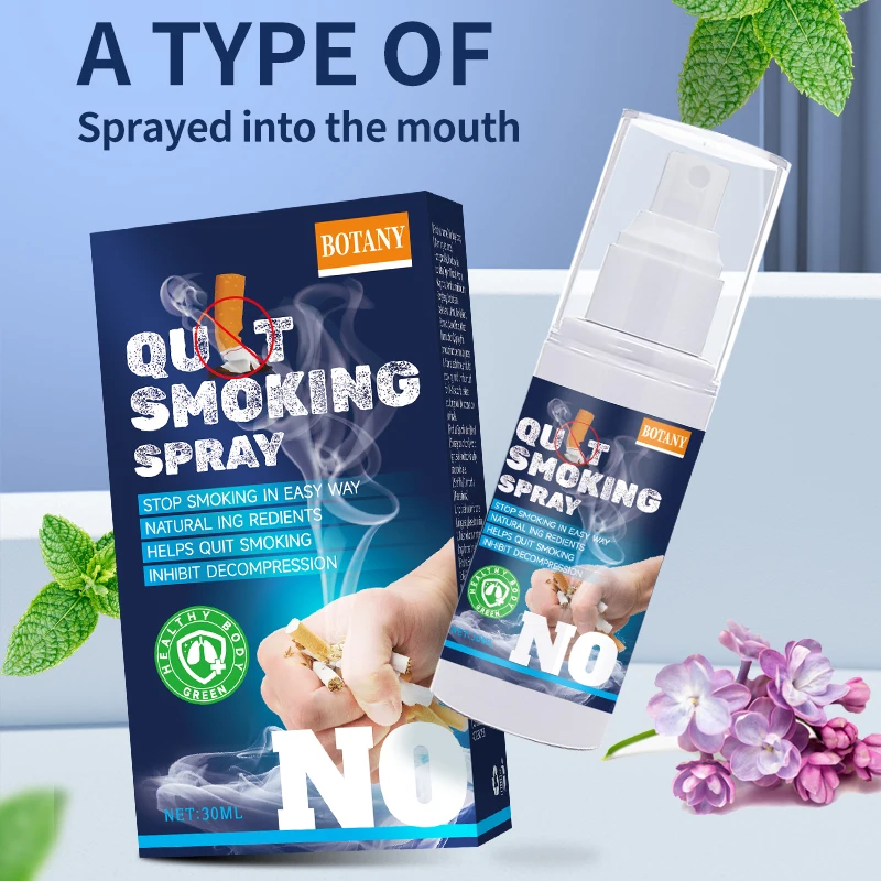 Silider Spray Authentic Smoking Cessation Tool Oral Spray Help Quit Smoking Oral Control Smoking