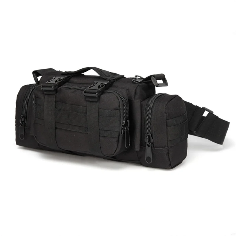 600D Encrypted Nylon Multi-function Waist Bag Waterproof Pouch Hand Bag Camera bag
