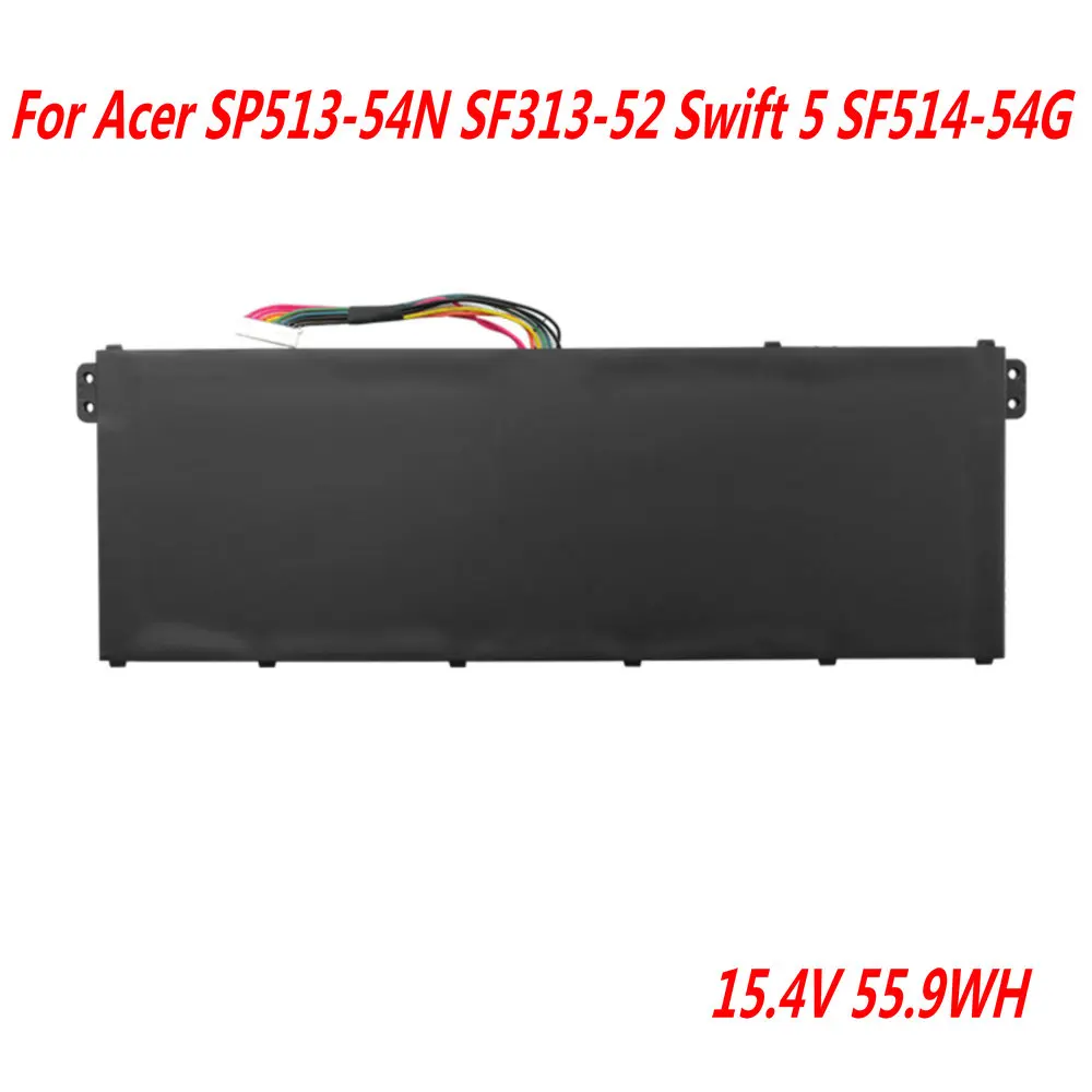 New Original Ap18c7m 4icp5 57 79 Bateria do Portátil para Acer Sp51354n Sf313-52 Swift Sf514-54g 15.4v 55.9wh - Imagem 2