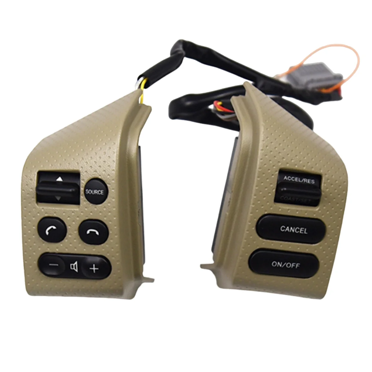 

Автомобильный правый и левый переключатель круиз-контроля скорости для Nissan Sylphy 2008-2019 Кнопка рулевого колеса с жгутом проводов бежевый