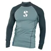 Mens Rash Guard Surfing Suit Uv Sun Protection Long Sleeve Diving Suits Quick Dry Basic Skins Swimming Tight Shirt Sport Clothes 4