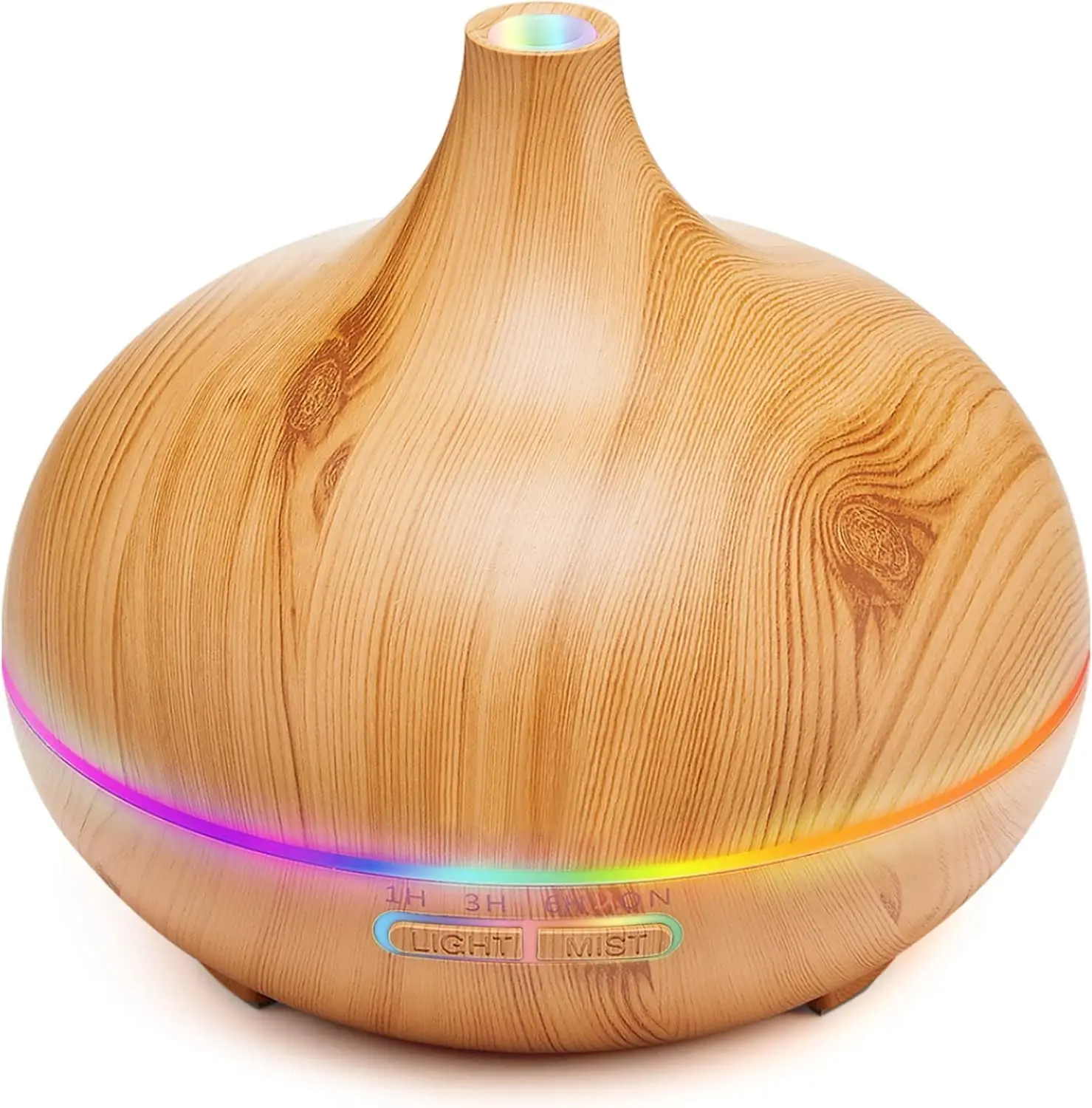Aroma Diffuser and Cool Mist Humidifier with Quiet Waterless Auto-Off Feature for Home and Office Spaces