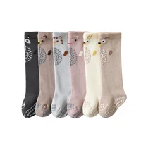 Winter Cotton Socks Boys Girls Cartoon Warm Socks for Baby Knee Socks Breathable Home Stockings Floor Sleeping Socks for Kids 5