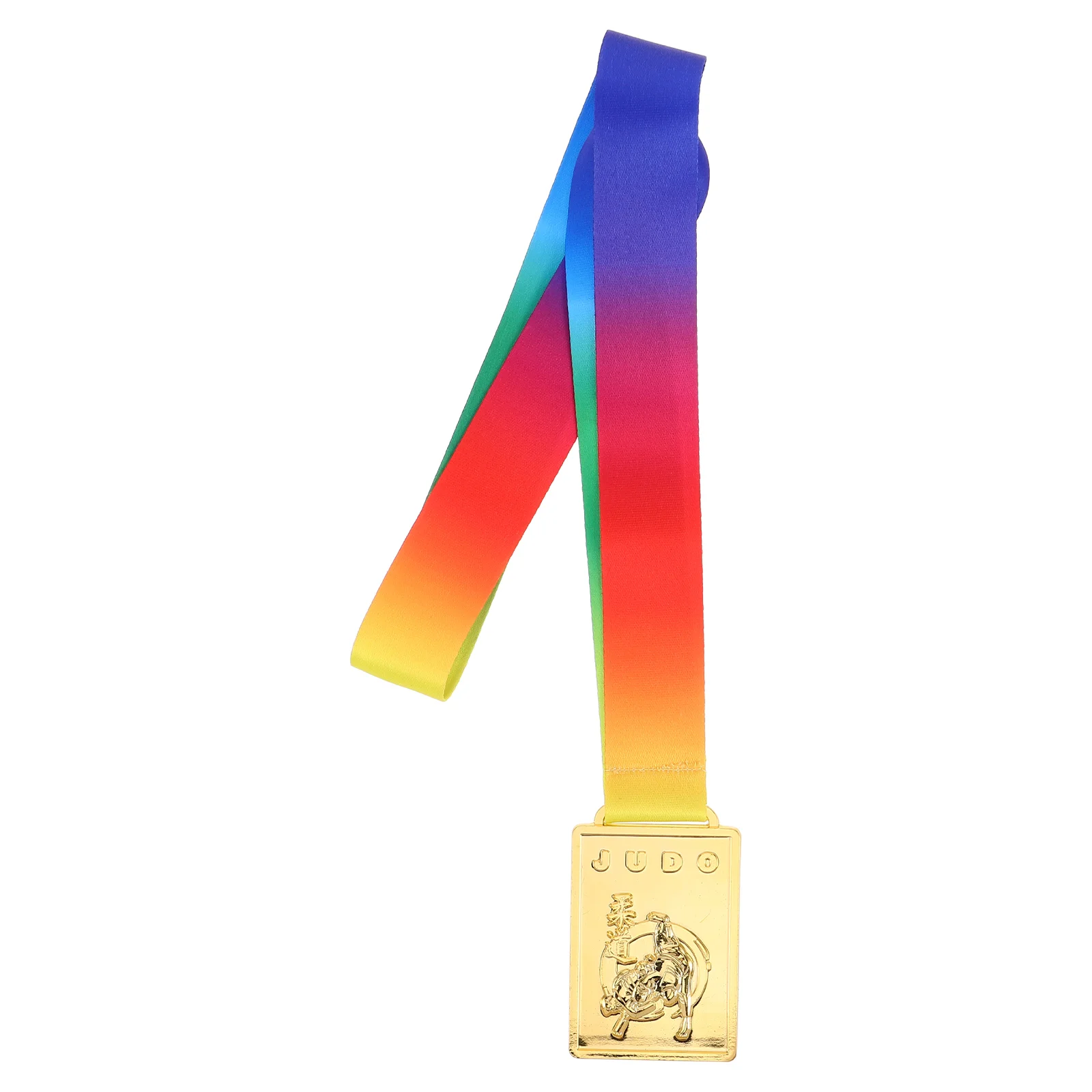 Judo Medal Gold Award Medals Fight First Place Zinc Alloy Silver Bronze Metal Student
