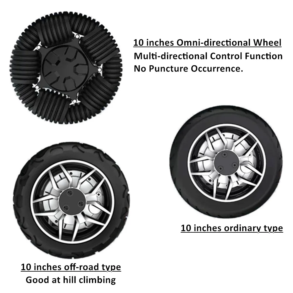 JayCreer Wheels for ROBOOTER Wheelchairs