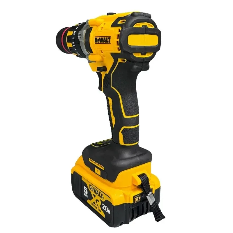 DEWALT 컴팩트 무선 드릴 드라이버, 브러시리스 모터, 전기 드릴 스크루드라이버, 가정용 충전식 전동 공구, DCD791, 18V