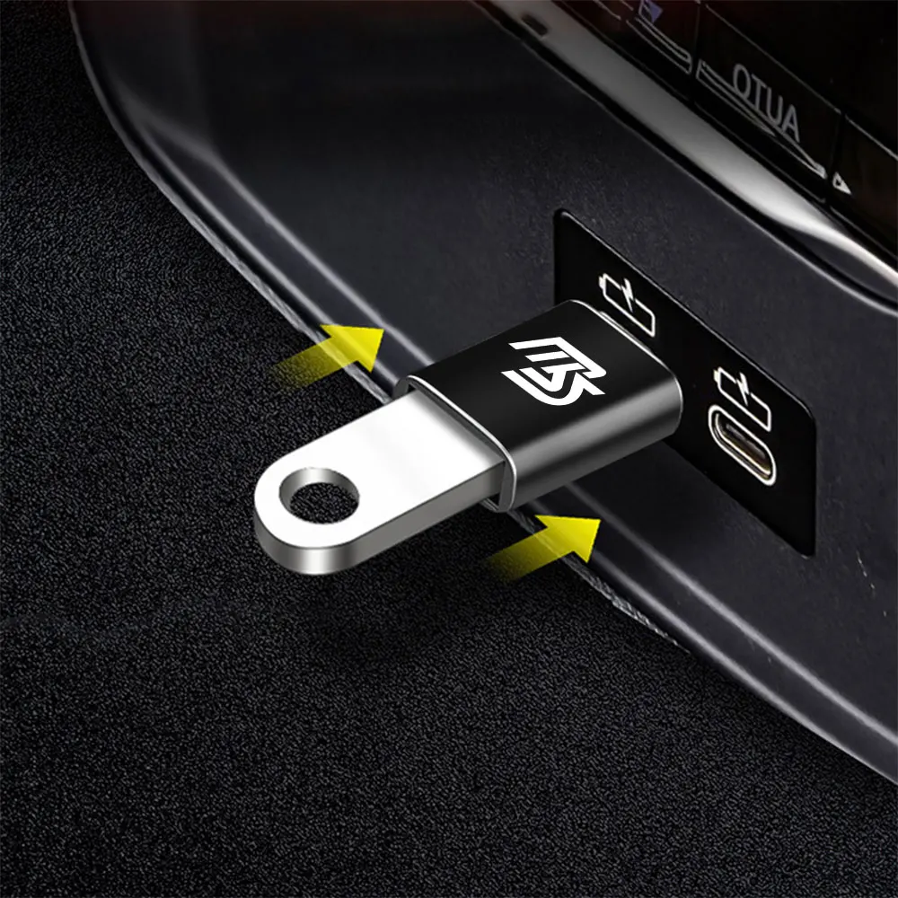 마쓰다 3 6 CX-5 2 CX3 CX9 MX5 RX8 악셀라 데미오 아텐자 MS 스피드 데미오용 C타입 OTG 남성-USB 여성 어댑터 컨버터 커넥터
